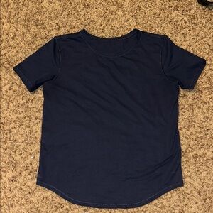 lululemon athletica Navy Short Sleeve Tee